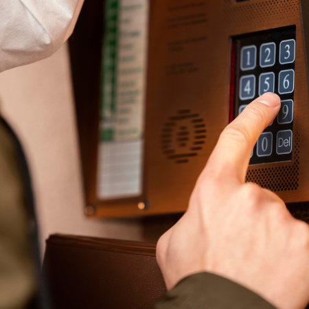 Intercom system panel